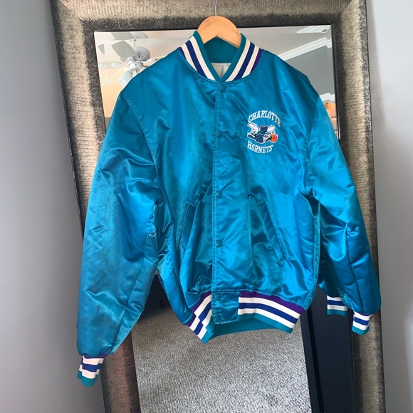 charlotte hornets starter jacket j cole